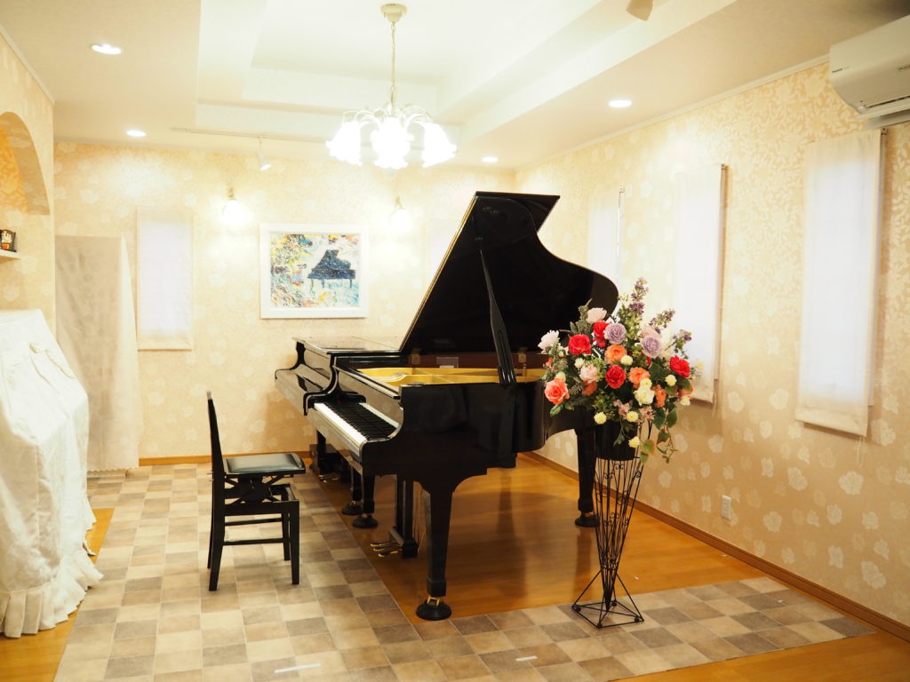 伊勢崎ピアノ教室　矢島音楽教室レッスン室